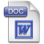 Icon of MS Word